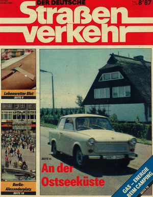 AUTOStraßenverkehr Titel 1987 Heft 08 Vorschau