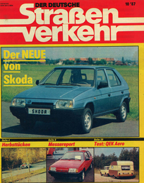 AUTOStraßenverkehr Titel 1987 Heft 10 Vorschau