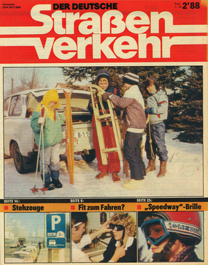 AUTOStraßenverkehr Titel 1988 Heft 02 Vorschau