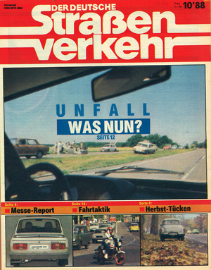 AUTOStraßenverkehr Titel 1988 Heft 10 Vorschau