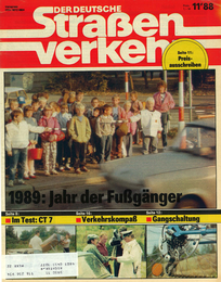 AUTOStraßenverkehr Titel 1988 Heft 11 Vorschau