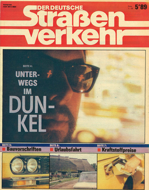 AUTOStraßenverkehr Titel 1989 Heft 05 Vorschau