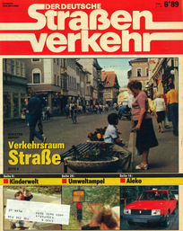 AUTOStraßenverkehr Titel 1989 Heft 06 Vorschau