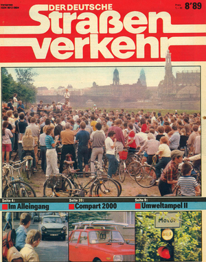 AUTOStraßenverkehr Titel 1989 Heft 08 Vorschau