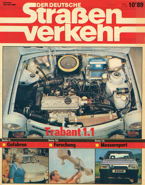 AUTOStraßenverkehr Titel 1989 Heft 10 Vorschau