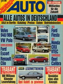 AUTOStraßenverkehr Titel 1990 Heft 09 Vorschau