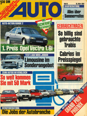 AUTOStraßenverkehr Titel 1991 Heft 06 Vorschau