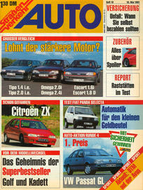 AUTOStraßenverkehr Titel 1991 Heft 10 Vorschau