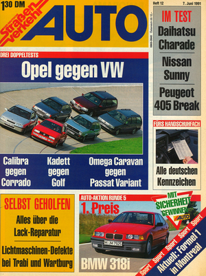 AUTOStraßenverkehr Titel 1991 Heft 12 Vorschau