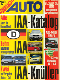 AUTOStraßenverkehr Titel 1991 Heft 19 Vorschau