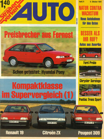 AUTOStraßenverkehr Titel 1991 Heft 21 Vorschau