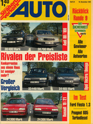 AUTOStraßenverkehr Titel 1991 Heft 24 Vorschau