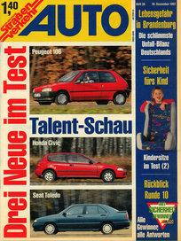 AUTOStraßenverkehr Titel 1991 Heft 26 Vorschau