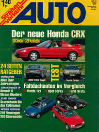 AUTOStraßenverkehr Titel 1992 Heft 14 Vorschau