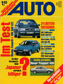 AUTOStraßenverkehr Titel 1992 Heft 16 Vorschau