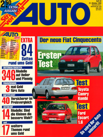 AUTOStraßenverkehr Titel 1992 Heft 22 Vorschau