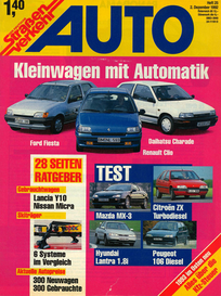 AUTOStraßenverkehr Titel 1992 Heft 25 Vorschau