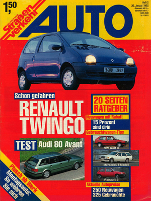 AUTOStraßenverkehr Titel 1993 Heft 02 Vorschau