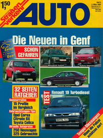 AUTOStraßenverkehr Titel 1993 Heft 05 Vorschau