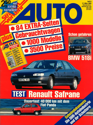 AUTOStraßenverkehr Titel 1993 Heft 06 Vorschau