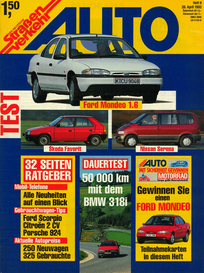 AUTOStraßenverkehr Titel 1993 Heft 09 Vorschau