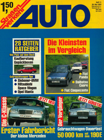 AUTOStraßenverkehr Titel 1993 Heft 11 Vorschau