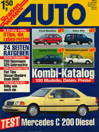 AUTOStraßenverkehr Titel 1993 Heft 12 Vorschau