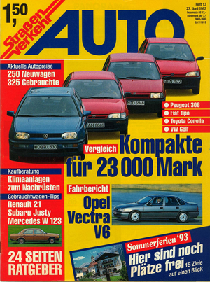 AUTOStraßenverkehr Titel 1993 Heft 13 Vorschau