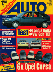 AUTOStraßenverkehr Titel 1993 Heft 14 Vorschau