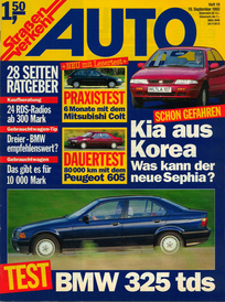 AUTOStraßenverkehr Titel 1993 Heft 19 Vorschau