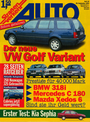 AUTOStraßenverkehr Titel 1993 Heft 20 Vorschau