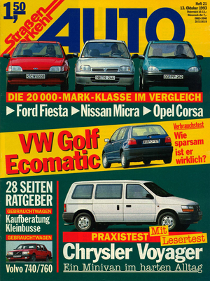 AUTOStraßenverkehr Titel 1993 Heft 21 Vorschau