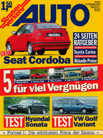 AUTOStraßenverkehr Titel 1993 Heft 24 Vorschau