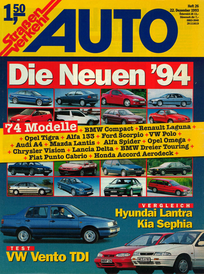 AUTOStraßenverkehr Titel 1993 Heft 26 Vorschau