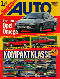 AUTOStraßenverkehr Titel 1994 Heft 01 Vorschau