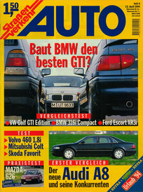 AUTOStraßenverkehr Titel 1994 Heft 08 Vorschau