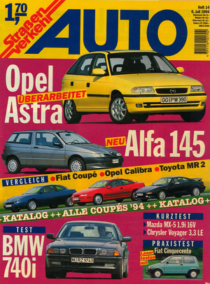 AUTOStraßenverkehr Titel 1994 Heft 14 Vorschau