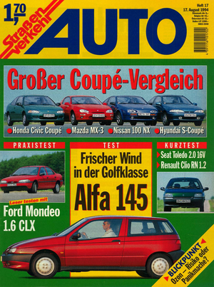 AUTOStraßenverkehr Titel 1994 Heft 17 Vorschau