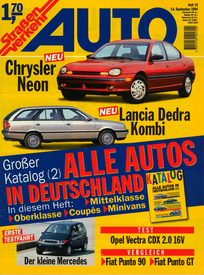 AUTOStraßenverkehr Titel 1994 Heft 19 Vorschau