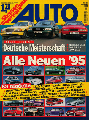 AUTOStraßenverkehr Titel 1994 Heft 25 Vorschau