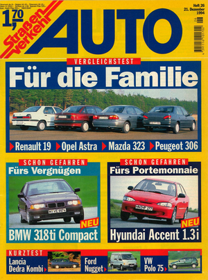 AUTOStraßenverkehr Titel 1994 Heft 26 Vorschau