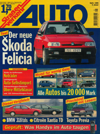 AUTOStraßenverkehr Titel 1995 Heft 01 Vorschau