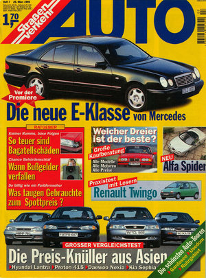 AUTOStraßenverkehr Titel 1995 Heft 07 Vorschau