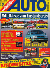 AUTOStraßenverkehr Titel 1995 Heft 08 Vorschau