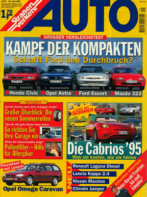 AUTOStraßenverkehr Titel 1995 Heft 09 Vorschau