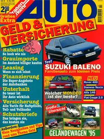 AUTOStraßenverkehr Titel 1995 Heft 10 Vorschau