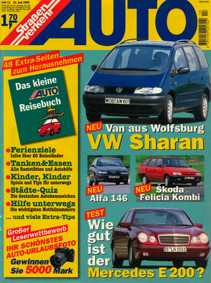 AUTOStraßenverkehr Titel 1995 Heft 13 Vorschau