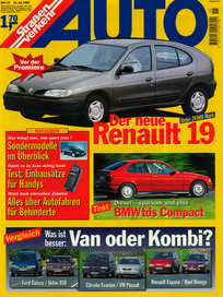 AUTOStraßenverkehr Titel 1995 Heft 15 Vorschau