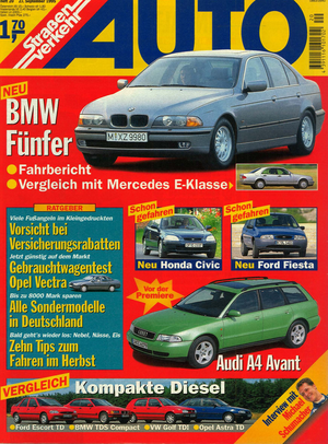 AUTOStraßenverkehr Titel 1995 Heft 20 Vorschau