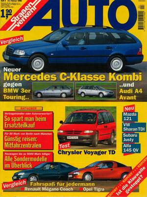 AUTOStraßenverkehr Titel 1996 Heft 04 Vorschau